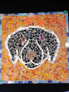 Conor Ede - Dog mosaic